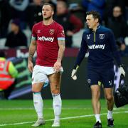 Marko Arnautovic has been sidelined since the start of the month. Picture: Action Images