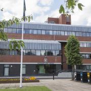 Hertsmere Borough Council offices in Borehamwood