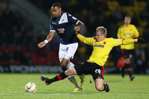 Matej Vydra in action for Watford against Millwall in 2012. Picture: Action Images