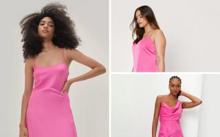 3 pink dresses from Nasty Gal. Credit: Nasty Gal