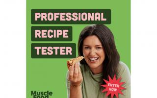Professional recipe taster advert. Credit: MuscleFood