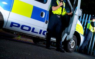 Police arrested a man early this morning on suspicion of theft of a motor vehicle.