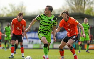 Kane Wilson in action for Forest Green last season. Picture: Action Images