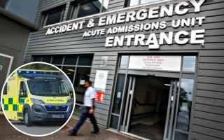 Figures showed 78 per cent of the 17,289 people who went to A&E last month were seen within four hours.