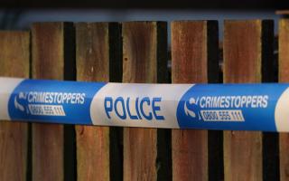 Harwoods Recreation Ground was taped off after the reported 