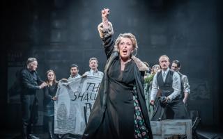 EastEnders star Tracy-Ann Oberman plays Shylock in The Merchant of Venice 1936 at Watford Palace Theatre.