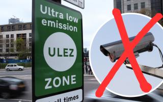 Members of the public have been covering Ultra Low Emission Zone cameras with bags and boxes in a bid to protest the upcoming expansion to cover all of Greater London.