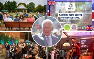Watford's coronation events will take place from May 5 to May 8