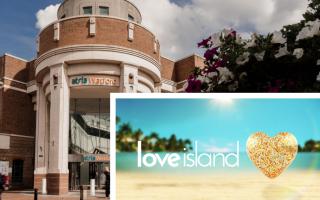 atria Watford/Love Island logo