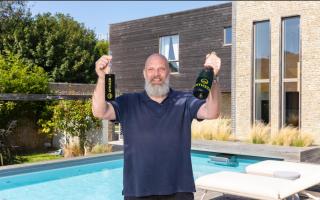Darren Bell, who used to live in Watford, has won a £4.5m Omaze home in Norfolk