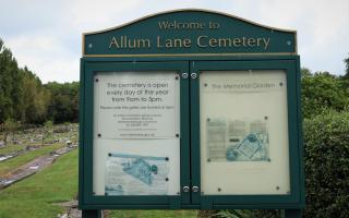 Allum Lane Cemetery in Elstree.
