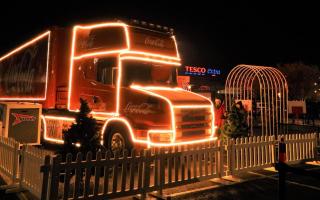 The Coca-Cola Real Magic Christmas Experience in Watford last year.