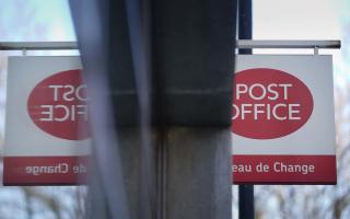 Post Office stock image.