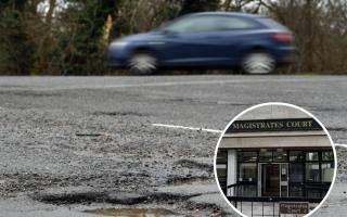 Mohammad admitted four count of fraud over the two false pothole insurance claims.