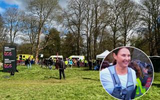 A BBC TV crew paid a visit to Cassiobury Park for a special episode of Eastenders.