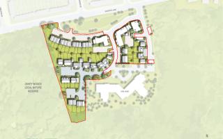 Little Furze Primary School site plans.