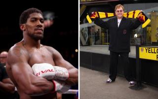 Anthony Joshua and Sir Elton John have been named as some of the wealthiest people in the UK.