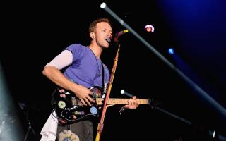 Chris Martin of Coldplay.