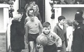 Keith Eddy leads out Watford
