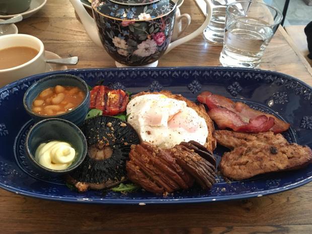 Watford Observer: The Full English breakfast at the Mill and Brew
