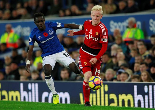 Will Hughes made his first Premier League start on Sunday. Picture: Action Images