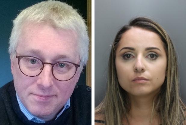 Andrew Barker, 53, and Paula Dos-Reis, 28, have been jailed. Picture: Herts Police
