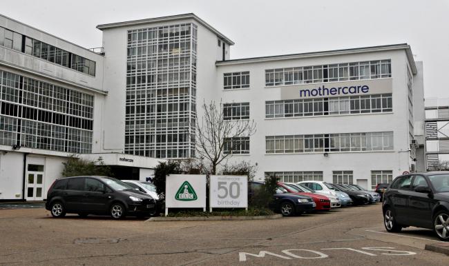 Mothercare head office in Cherry Tree Road, North Watford.